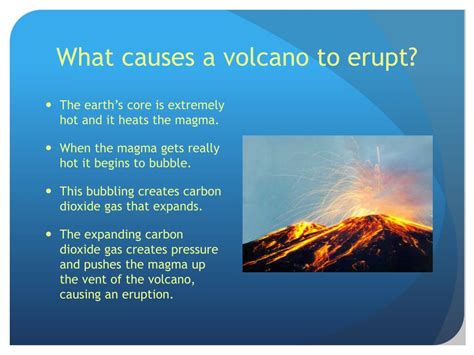 what causes volcanic gases